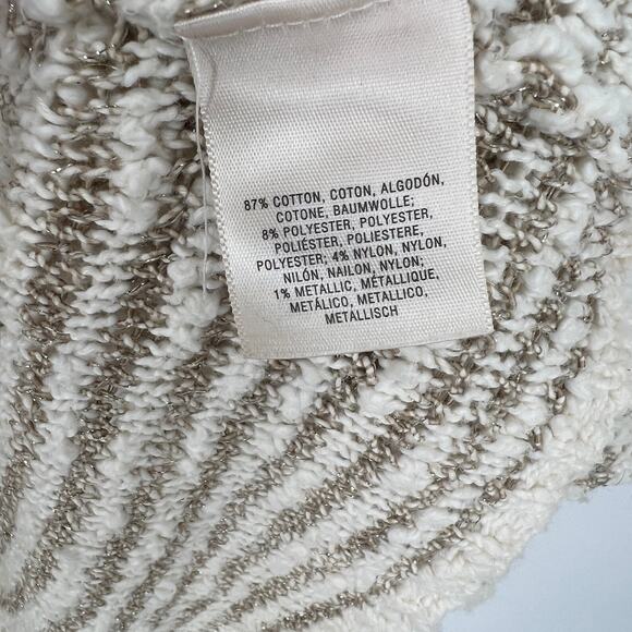 MOTH Anthropologie Striped Knit Hooded Open Front Cardigan Size XS - Picture 5 of 7